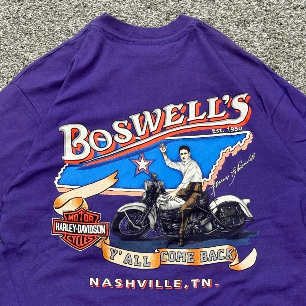 Vintage 90s Harley Davidson 